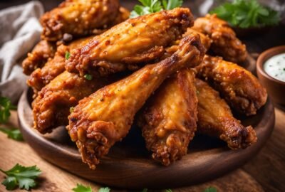 Fried chicken wings 5pcs